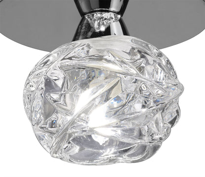 Mantra M3945 Maremagnum Ceiling 1 Light G9, Polished Chrome