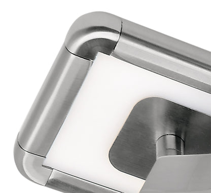 Mantra M5252 Ibiza Ceiling Light, Wall 3 Head with Backlit Light 30W LED Satin Nickel 4000K, 2200lm,, 3yrs Warranty