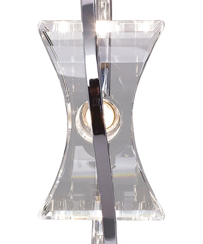 Mantra M0895 Kromo Table Lamp 1 Light G9 Looped Frame, Polished Chrome