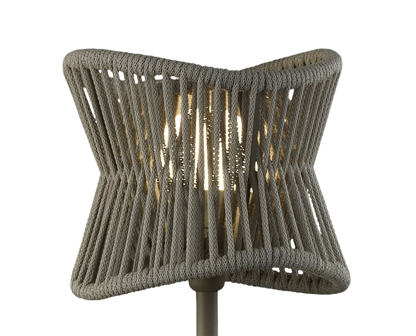 Mantra Fusion Polinesia Floor Lamp, 1 x E27, IP44, Beige Oscu, 2yrs Warranty