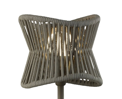 Mantra Fusion Polinesia Floor Lamp, 1 x E27, IP44, Beige Oscu, 2yrs Warranty