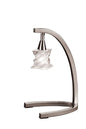 Mantra Salomon Table Lamp 1 Light G9, Satin Nickel
