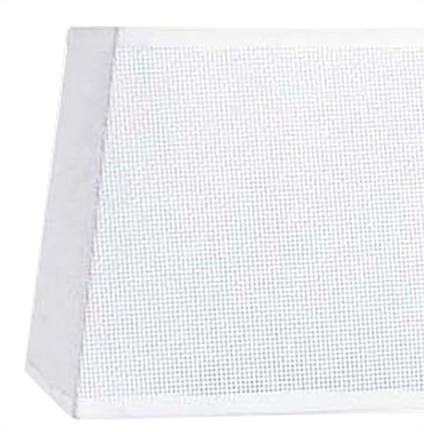 Mantra M5324 Habana White Square Shade 240/240x 165mm, Suitable for Table Lamps