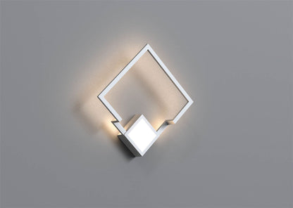 Mantra Boutique Square Wall Light, Dimmable, 18W LED, 3000K, 1150lm, White, 3yrs Warranty