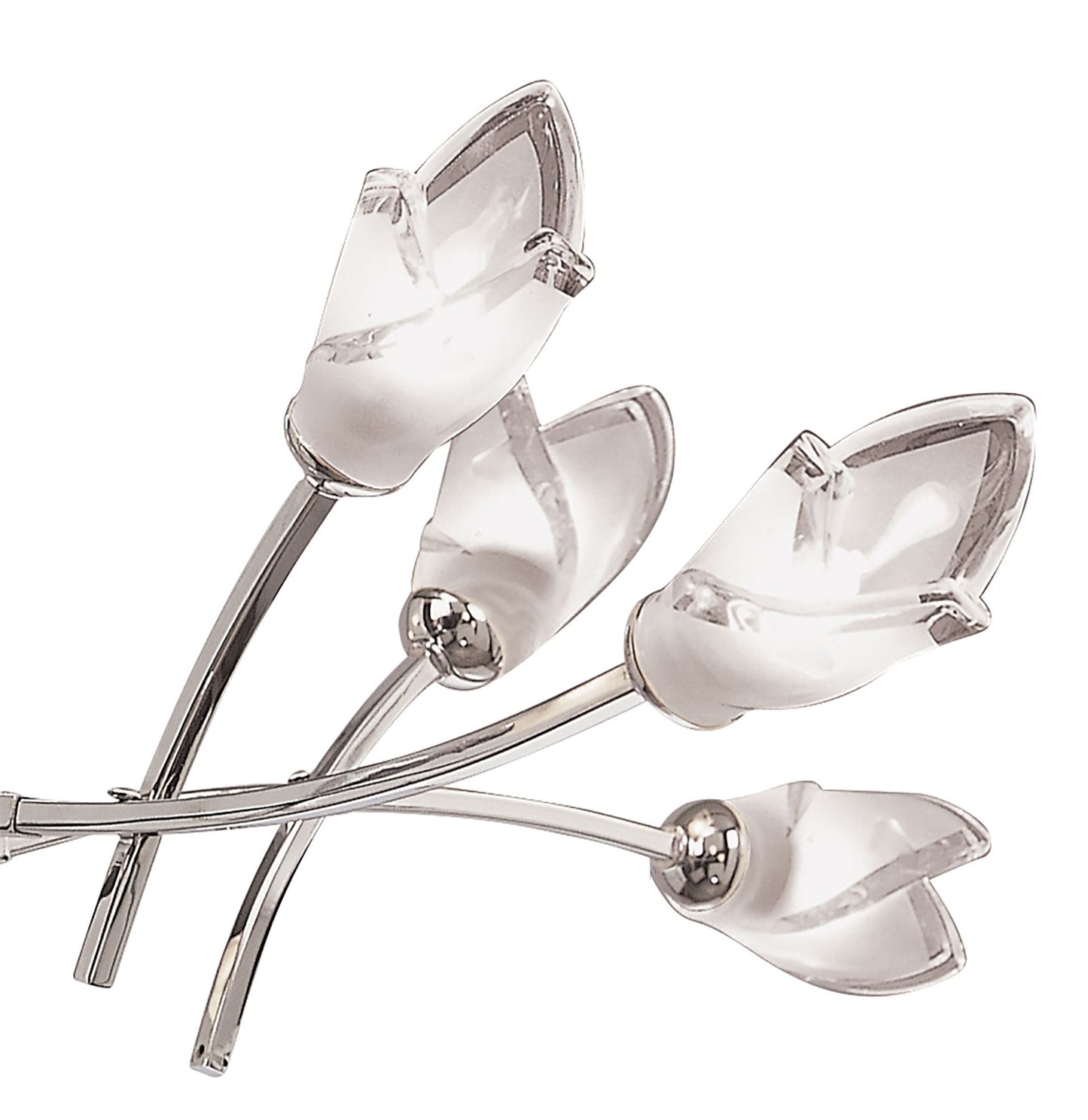 Mantra Pietra Pendant 4 Arm 8 Light G9, Polished Chrome