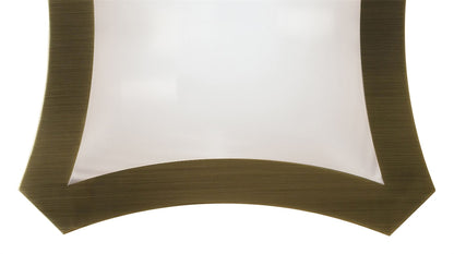 Mantra Alaska GU10 Ceiling/Wall 3 Light L1/SGU10, Antique Brass, CFL Lamps INCLUDED