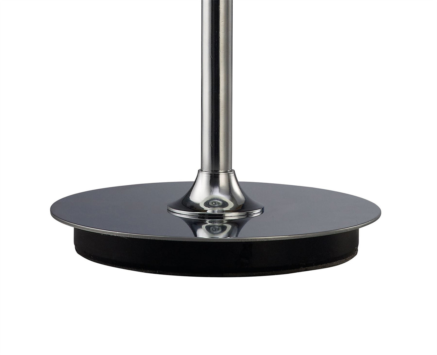 Mantra M3627 Mediterraneo Table Lamp 2 Light GU10 Small, Polished Chrome/Frosted White Glass