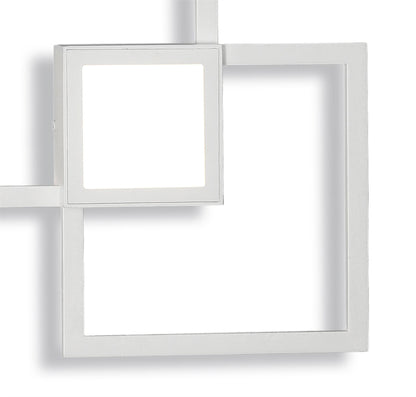 Mantra Fusion Mural Wall Light, 48W LED, 3000K, 3600lm, White, 3yrs Warranty