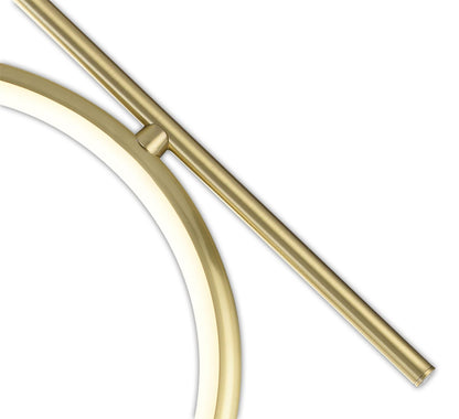 Mantra Olimpia Ceiling Light, 20W LED, 3000K, 1500lm, IP20, Satin Gold, 3yrs Warranty