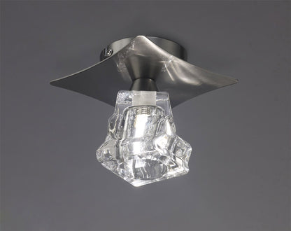 Mantra M3756 Iku Ceiling 1 Light G9, Satin Nickel
