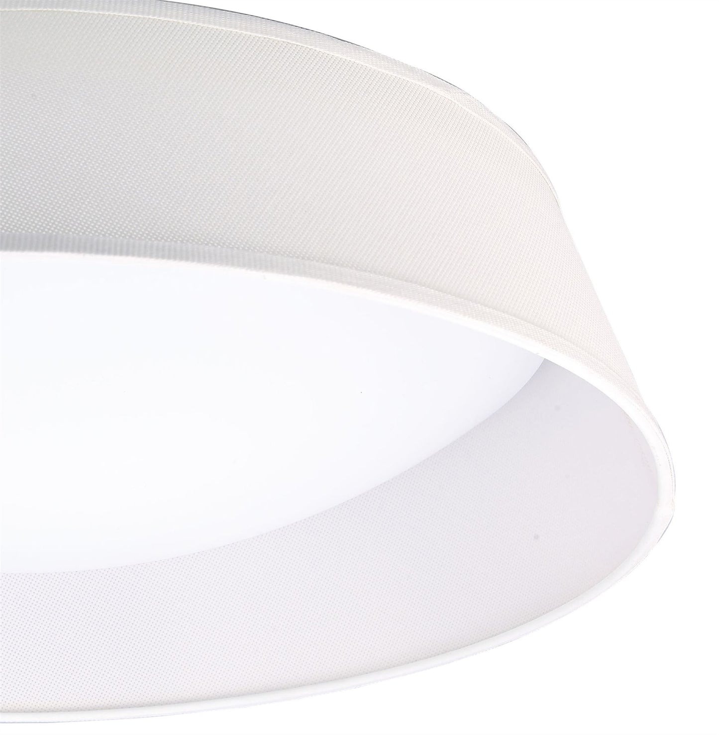 Mantra Nordica Plafones M4963 Nordica Ceiling 60W LED 90cm Off White 3000K, 4200lm, White Acrylic with Ivory White Shade, 3yrs Warranty
