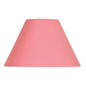 Oaks Lighting S501/8 Cotton Coolie Lampshade 200mm - Reversable Gimbal Light Shade - Salmon