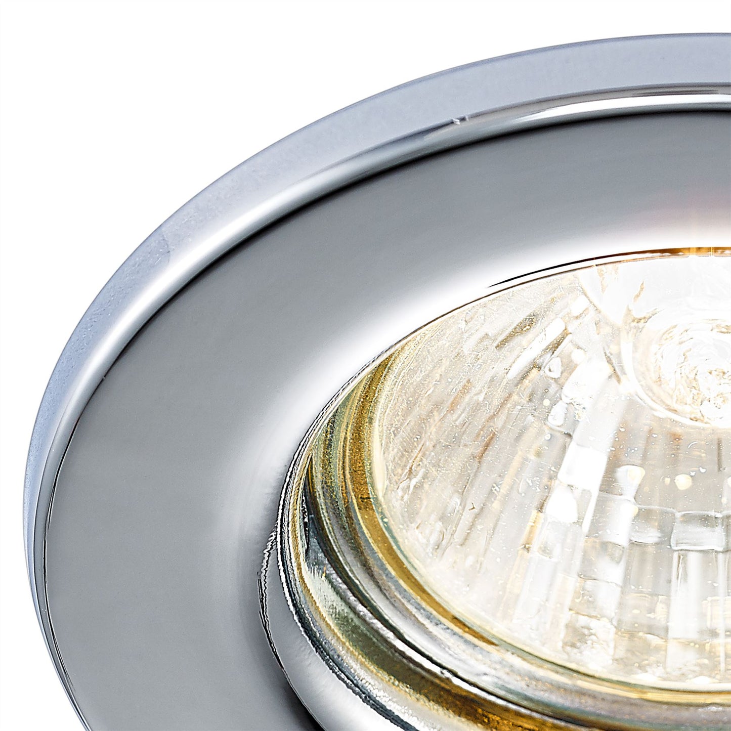 Deco Hudson GU10 Fixed Downlight Polished Chrome (Lamp Not Included), Cut Out: 60mm