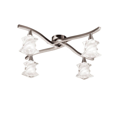 Mantra Salomon 50cm Ceiling 4 Light G9, Polished Chrome