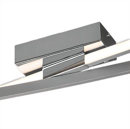 Mantra M5981 Bucle Ceiling 36W LED 3000K, 3150lm, Polished Chrome, Frosted Acrylic, 3yrs Warranty - M5981 Ceiling