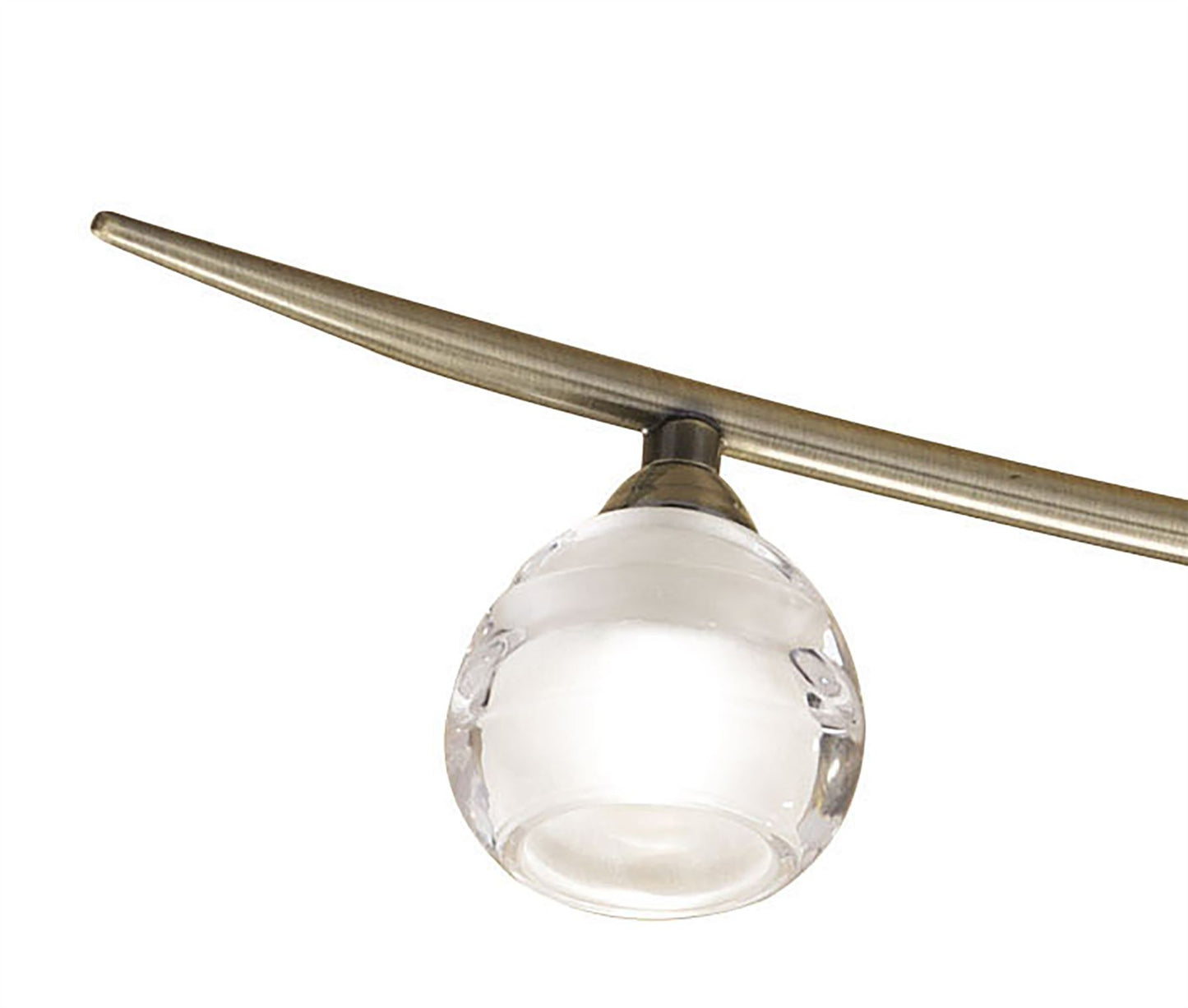 Mantra M1820 Loop Rectangular Telescopic 8 Light G9 ECO Line, Antique Brass