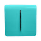 Trendi Switch Screwless 10 Amp Triple Pole Fan Isolator Switch in Bright Teal- FIBT