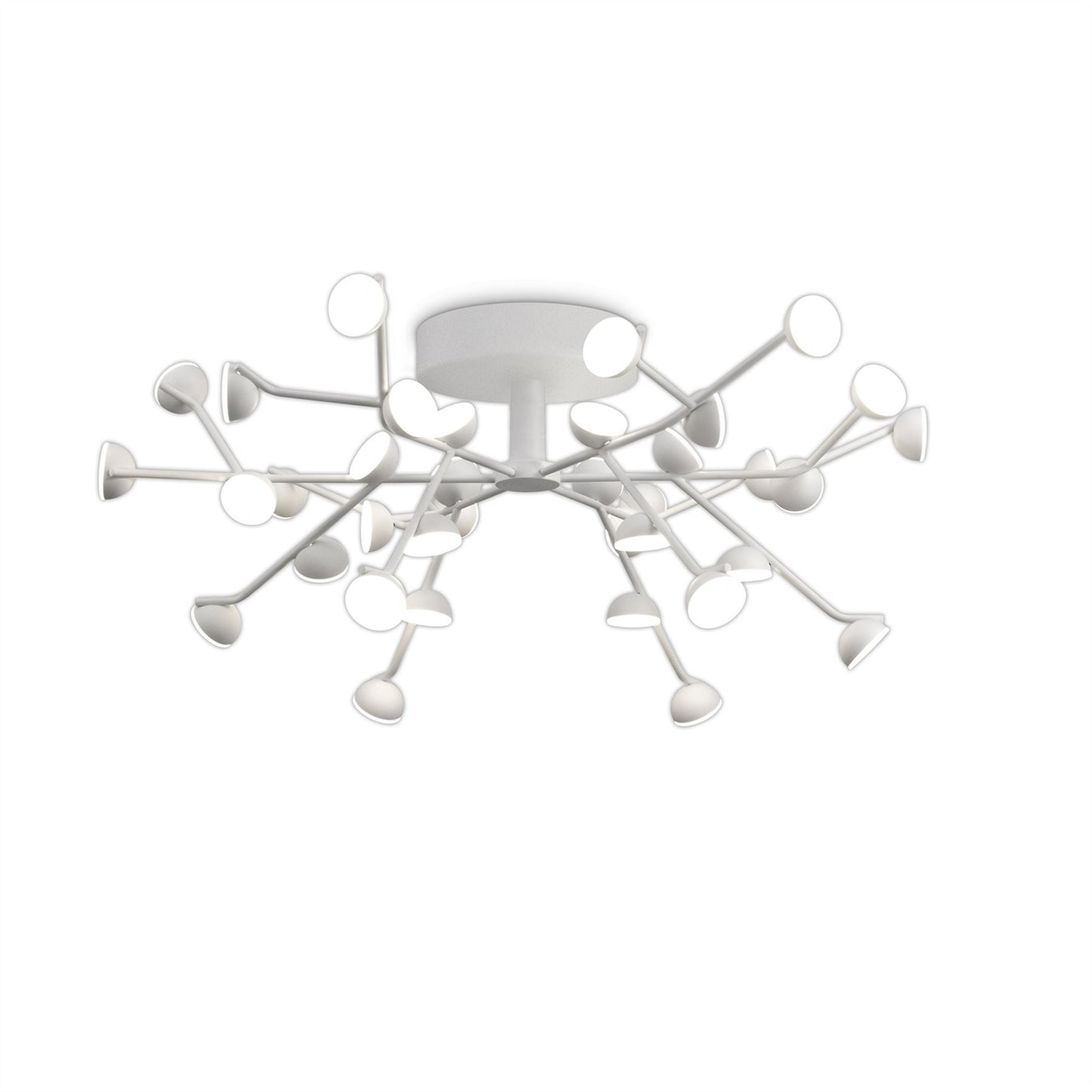 Mantra M6415 Adn 36 Light Ceiling Light, Round 74cm, 100W LED, 3000K, 5500lm, White, 3yrs Warranty