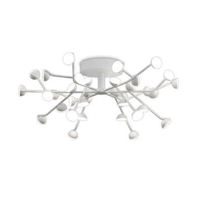 Mantra M6415 Adn 36 Light Ceiling Light, Round 74cm, 100W LED, 3000K, 5500lm, White, 3yrs Warranty