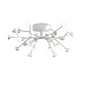 Mantra M6415 Adn 36 Light Ceiling Light, Round 74cm, 100W LED, 3000K, 5500lm, White, 3yrs Warranty