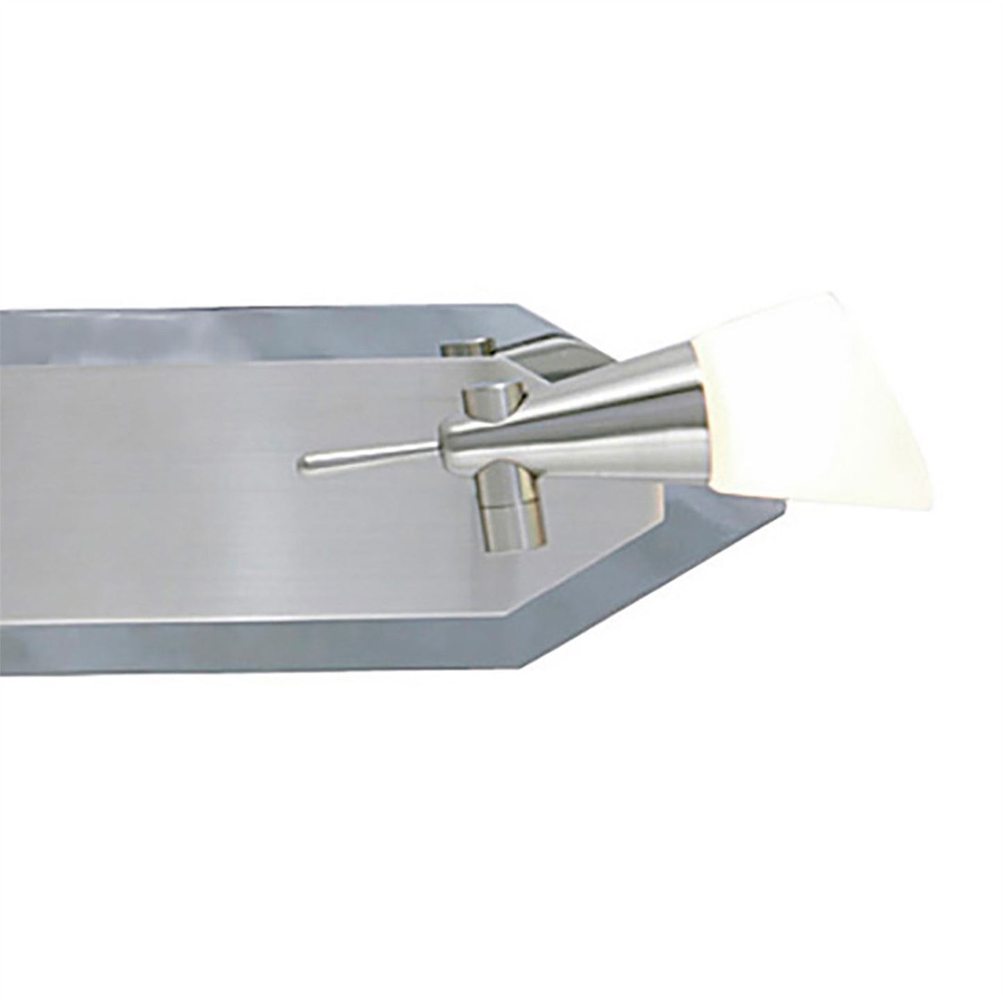 Diyas Diama Rectangular Flush G9 2 Light G9 Nickel/Polished Chrome/Opal Glass