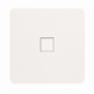 Trendi Switch 1 Gang Cat 3 Telephone Secondary Socket  in Matt White - ART-TLPMWH