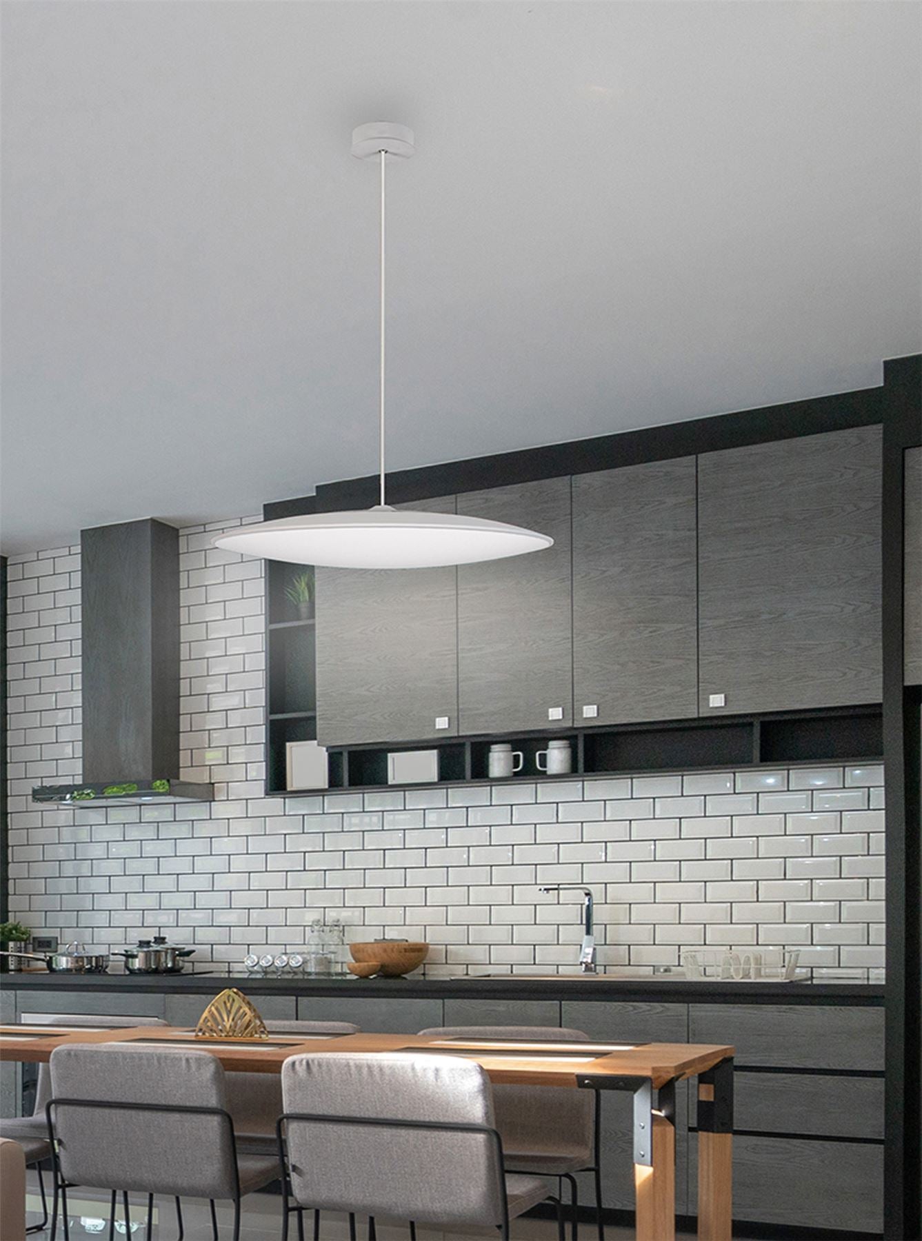 Mantra Slim Filippo Telescopic Spot Light 1 Light 5W 3000K, 450lm, Matt White/Polished Chrome, 3yrs Warranty