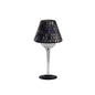 Diyas Home (DH) Carissa Mosaic Candle Holder Purple/Multi-Colour Mosaic