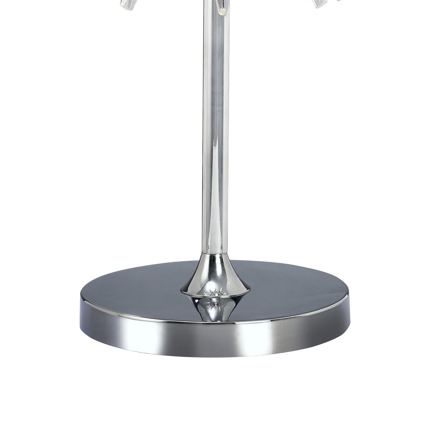 Diyas Sinclair Crystal Table Lamp 4 Light G9 Polished Chrome