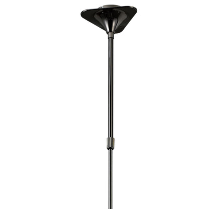 Mantra Fragma 69cm Telescopic Convertible To Semi Flush 6 Light G9, Black Chrome