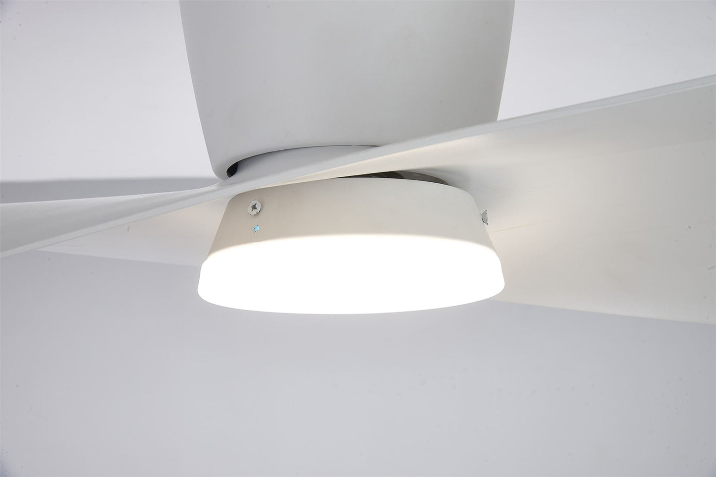 Surfer 112 x 30cm 18W LED Dimmable Ceiling Light With Built-In 40W DC Fan, 3000-5000K Remote Control, 3600lm, White, 5yrs Warranty