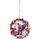 Mantra Otto 46cm Pendant 41 Light G4 Sphere, Polished Chrome/Frosted Glass/Multi-Colour Glass, NOT LED/CFL Compatible