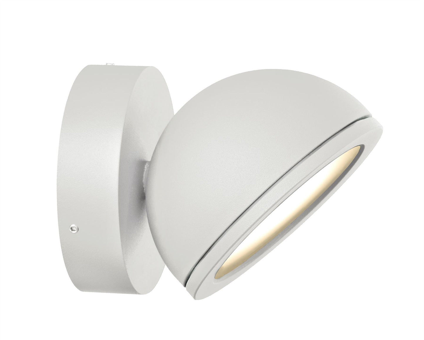 Mantra Everest Wall Light, 1 x GX53 (Max 10W, Not Included), IP54, White, 2yrs Warranty