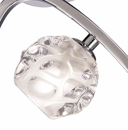 Mantra M5016 Lux Ceiling 1 Light G9, Polished Chrome
