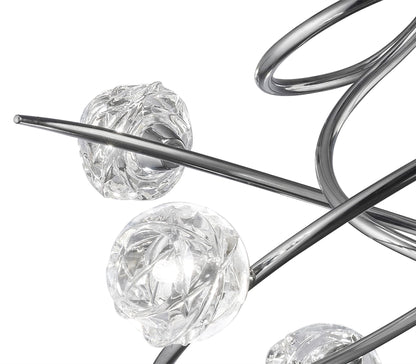 Mantra M3941 Maremagnum Ceiling 6 Light G9, Polished Chrome