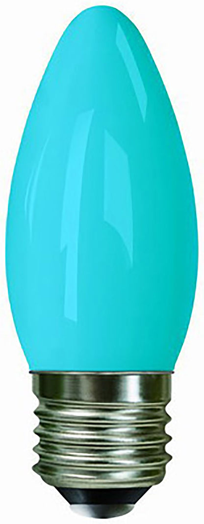 Luxram Decorative Multi-LED Candle E27 0.3W Blue LED