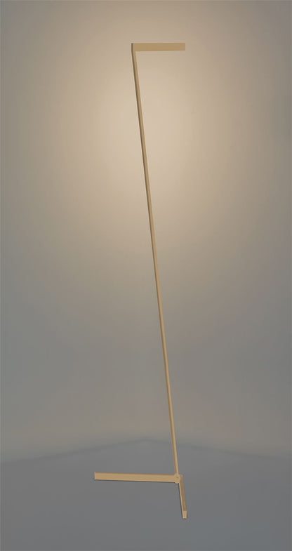 Mantra Vector Floor Lamp, 20W LED, 3000K, 1500lm, Gold, 3yrs Warranty