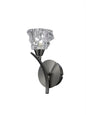Mantra Iku Wall Light Switched 1 Light G9, Satin Nickel