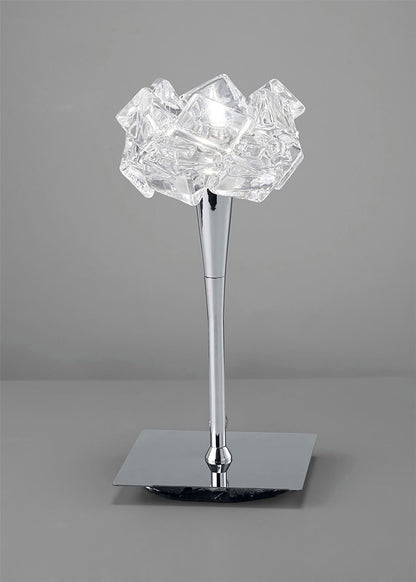 Mantra M3958 Artic Table Lamp 1 Light G9, Polished Chrome