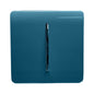 Trendi Artistic Modern Glossy Tactile Auto Retractive Door Bell Switch Midnight Blue