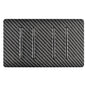 Trendi Switch 4 Gang Modern Designer Light Switch (3x 1 or 2 Way & 1 x Intermediate) in Carbon Fibre