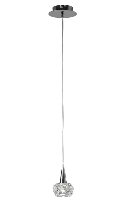 Mantra M3946 Maremagnum Pendant 1 Light G9, Polished Chrome
