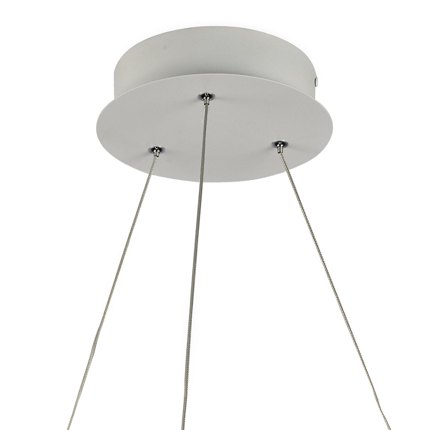 Mantra M5990 Infinity Blanco Pendant 42W LED 3000K, 3400lm, Dimmable White/White Acrylic, 3yrs Warranty