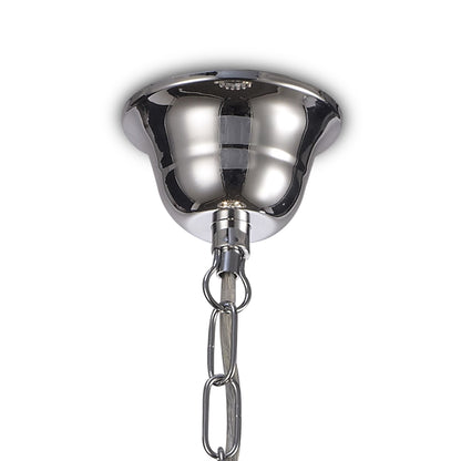 Deco Lana Pendant with Acrylic Spheres, 3 Light E14 Polished Chrome Finish