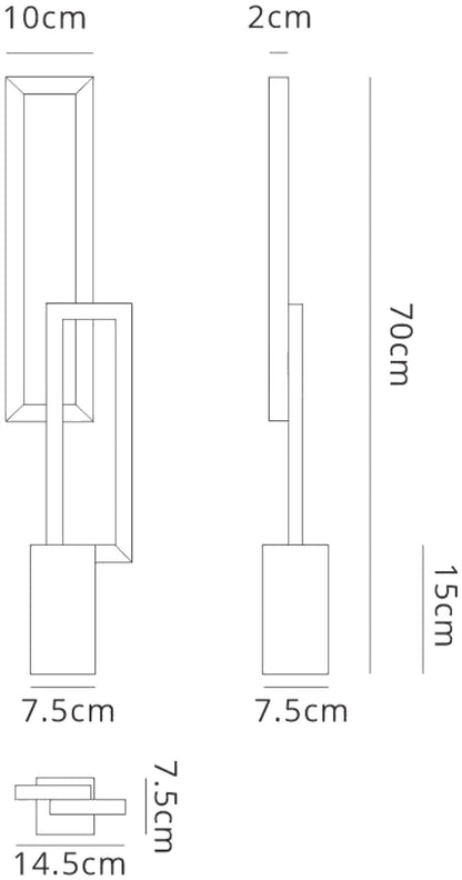 Mantra Fusion Mural Table Lamp, 18W LED, 3000K, 1380lm, IP20, Matt White, 3yrs Warranty