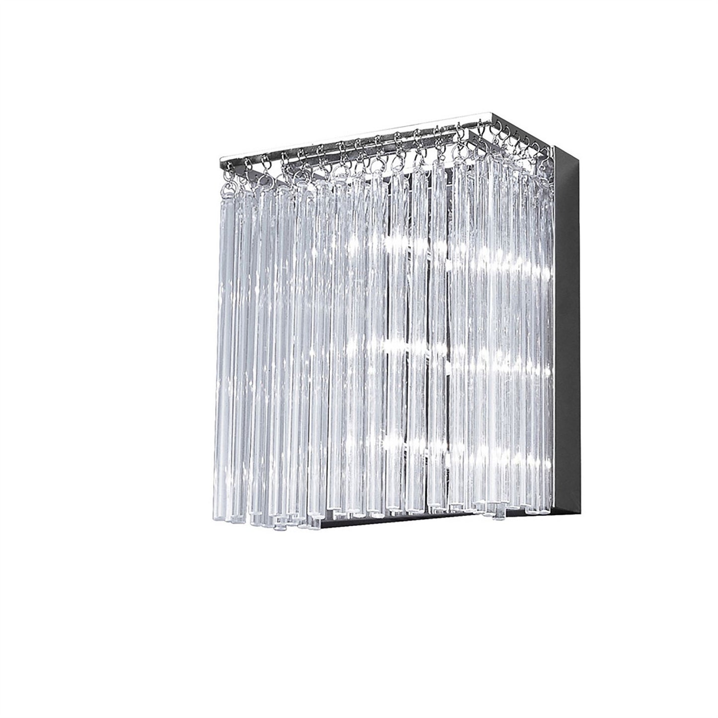 Diyas Zanthe Wall Light 2 Light G9 Polished Chrome/Clear Glass - IL30011/G9
