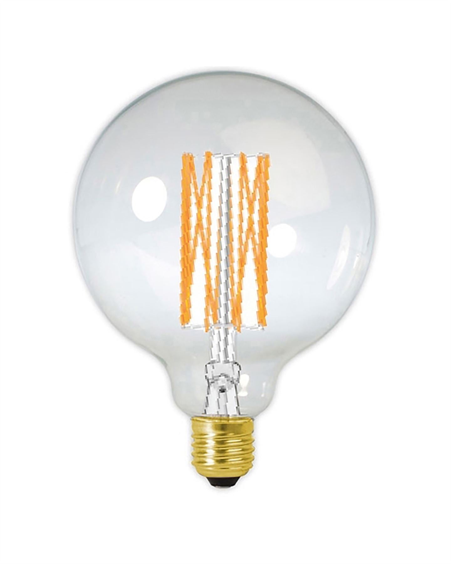 Luxram Rustica 120mm Globe E27 Clear 60W Incandescent