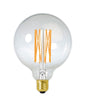 Luxram Rustica 120mm Globe E27 Clear 60W Incandescent