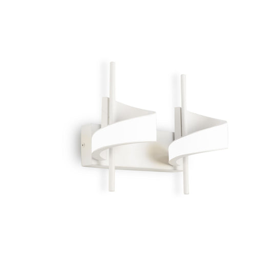 Mantra Tsunami 2 Light Spiral Wall Light, 24W LED, 3000K, 1800lm, Sand White, 3yrs Warranty