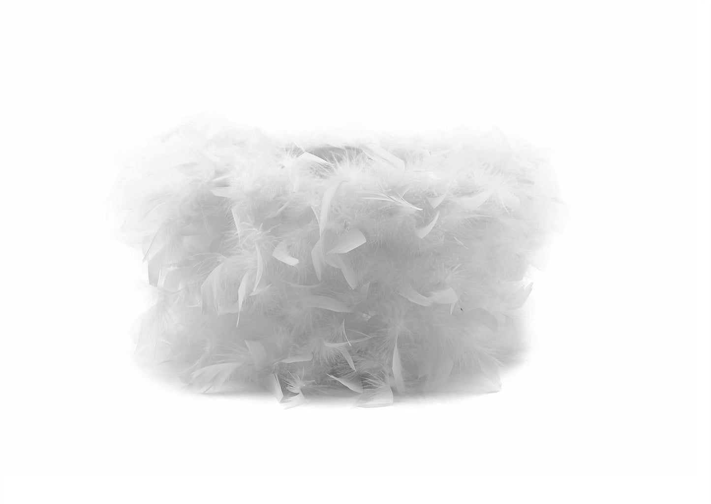 Diyas Arqus Feather Shade White 250mm x 180mm